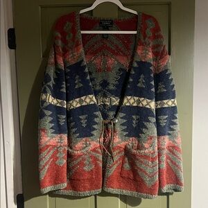 Vintage Ralph Lauren Hand Knit Cardigan
